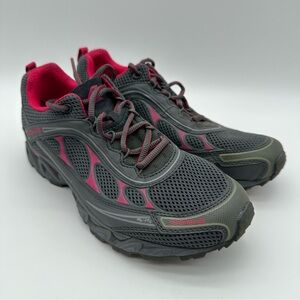 Lowa S-crown Mesh Women's Trail Running Shoes in Gray and Pink